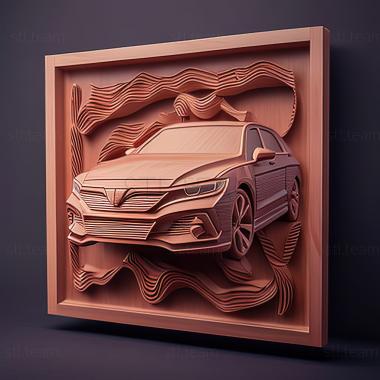 3D модель Honda Accord (STL)